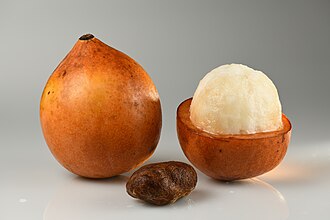 Achacha fruits and seed