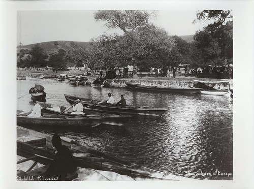 Kağıthane Deresi ve Mesire Yeri, 1870 - Kağıthane River and Promenade, 1870