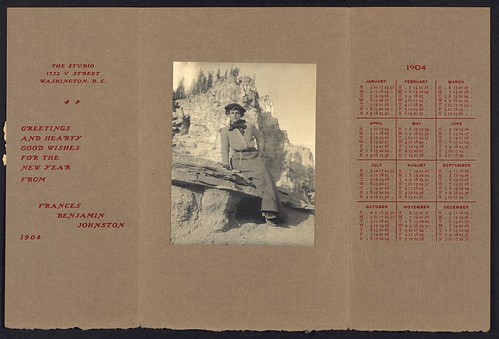 Saluting Photographer Appreciation Month with greetings from photographer Frances Benjamin Johnston (LOC)