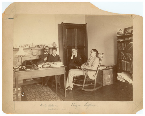 William Osler, Willliam Francis, H. A. Lafleur, and W. S. Thayer at Johns Hopkins Hospital