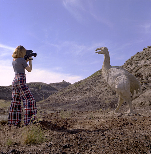 Prehistoric Park, Drumheller, Alberta, 1974