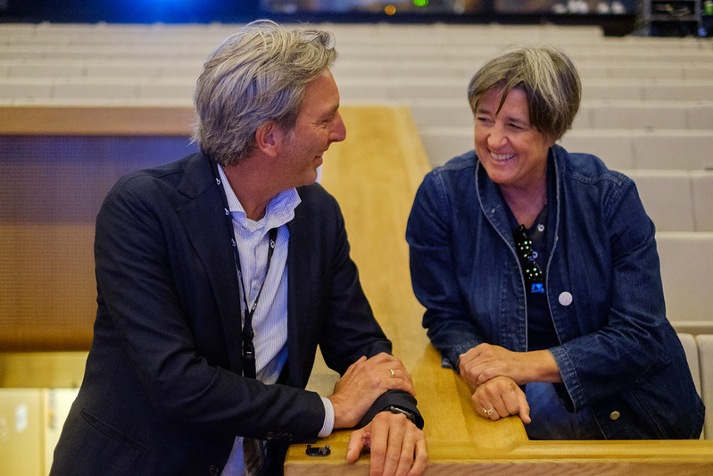 Harry Verwayen and George Oates at Europeana 2025 - Preserve, Protect, Reuse